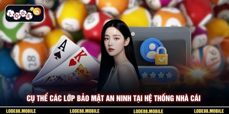 Cụ thể các lớp bảo mật an ninh tại hệ thống nhà cái