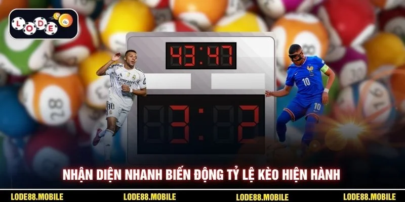 Nhận diện nhanh biến động tỷ lệ kèo hiện hành