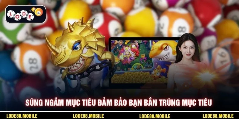 Súng ngắm mục tiêu đảm bảo bạn bắn trúng mục tiêu